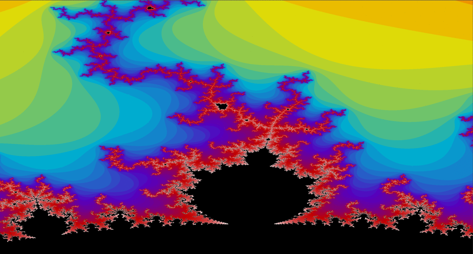Mandelbrot GIF of Various Iterations.